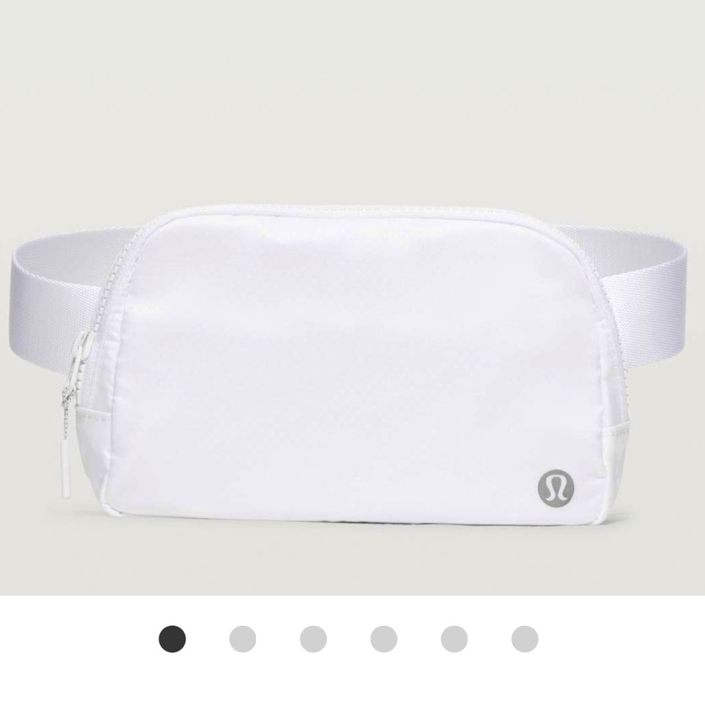 Lululemon 🦄 TRUE WHITE Everywhere Belt Bag Ext Strap NWT VERY RARE